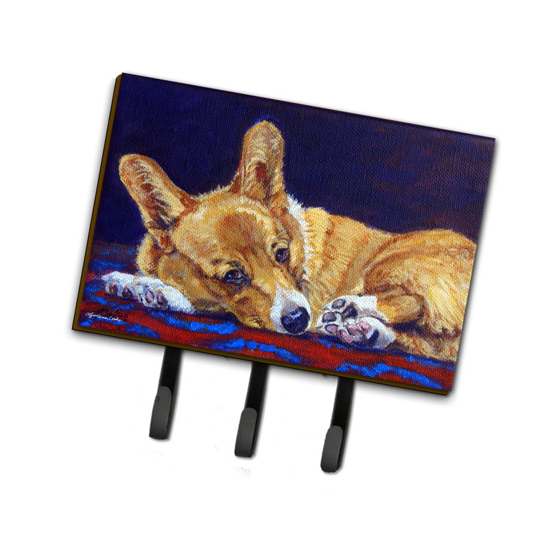 Porte-clés mural Corgi Lonesome
