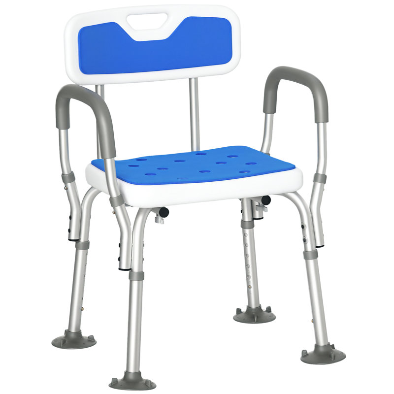 Probst EVA Padded Shower Chair for the Elderly and Disabled Blue
