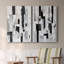 ABSTRACT Series XXV III - Toile tendue avec châssis de qualité supérieure - Prêt à être accroché-108969880