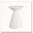 Outdoor Wood Grain Square MGO Side Table-939866553