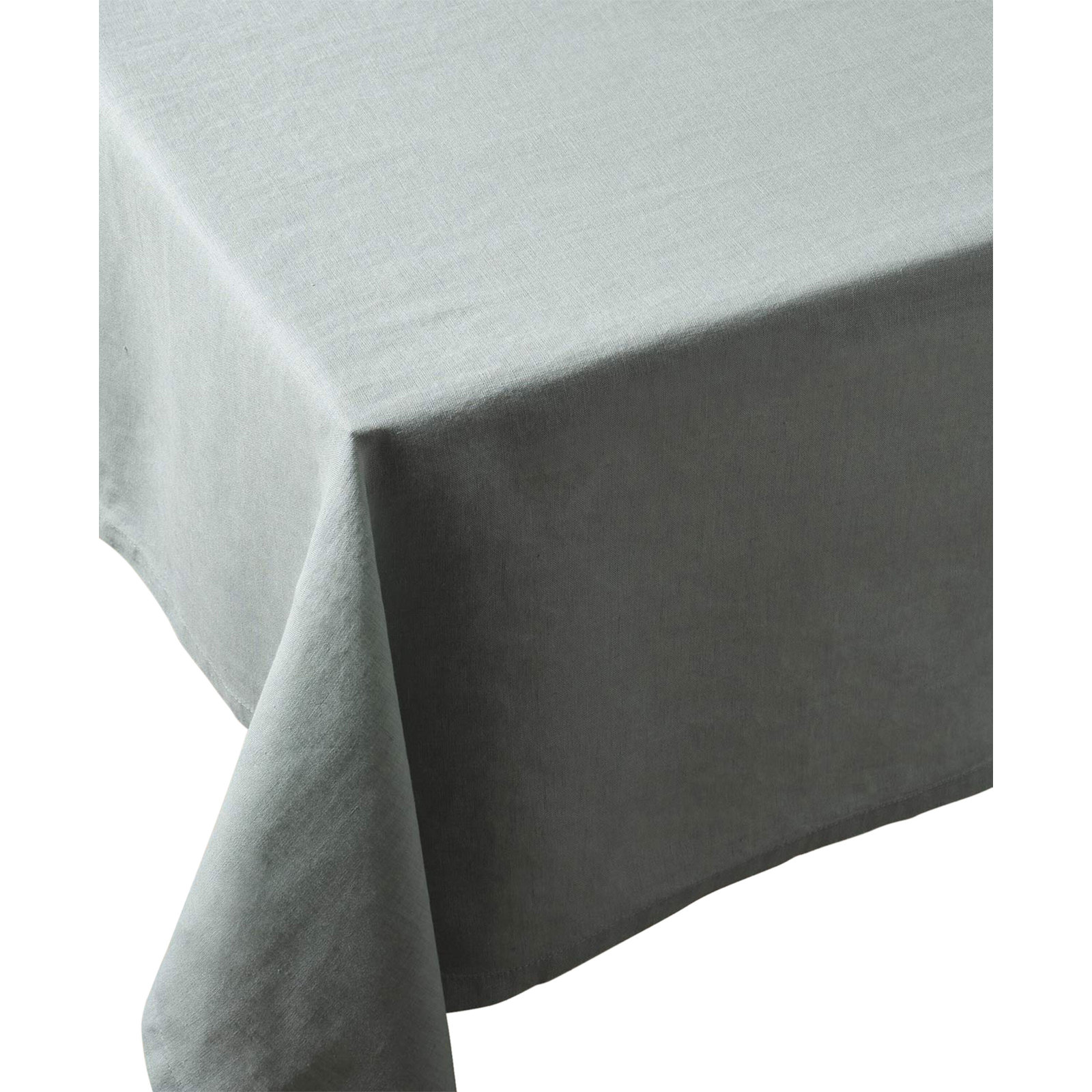 55" Linen Tablecloth, Green