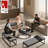 Round Coffee Table, Footstool-1907102463