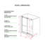 Porte de douche coulissante simple demi-cadre l 56 à 60 po x H 75 po-111837151