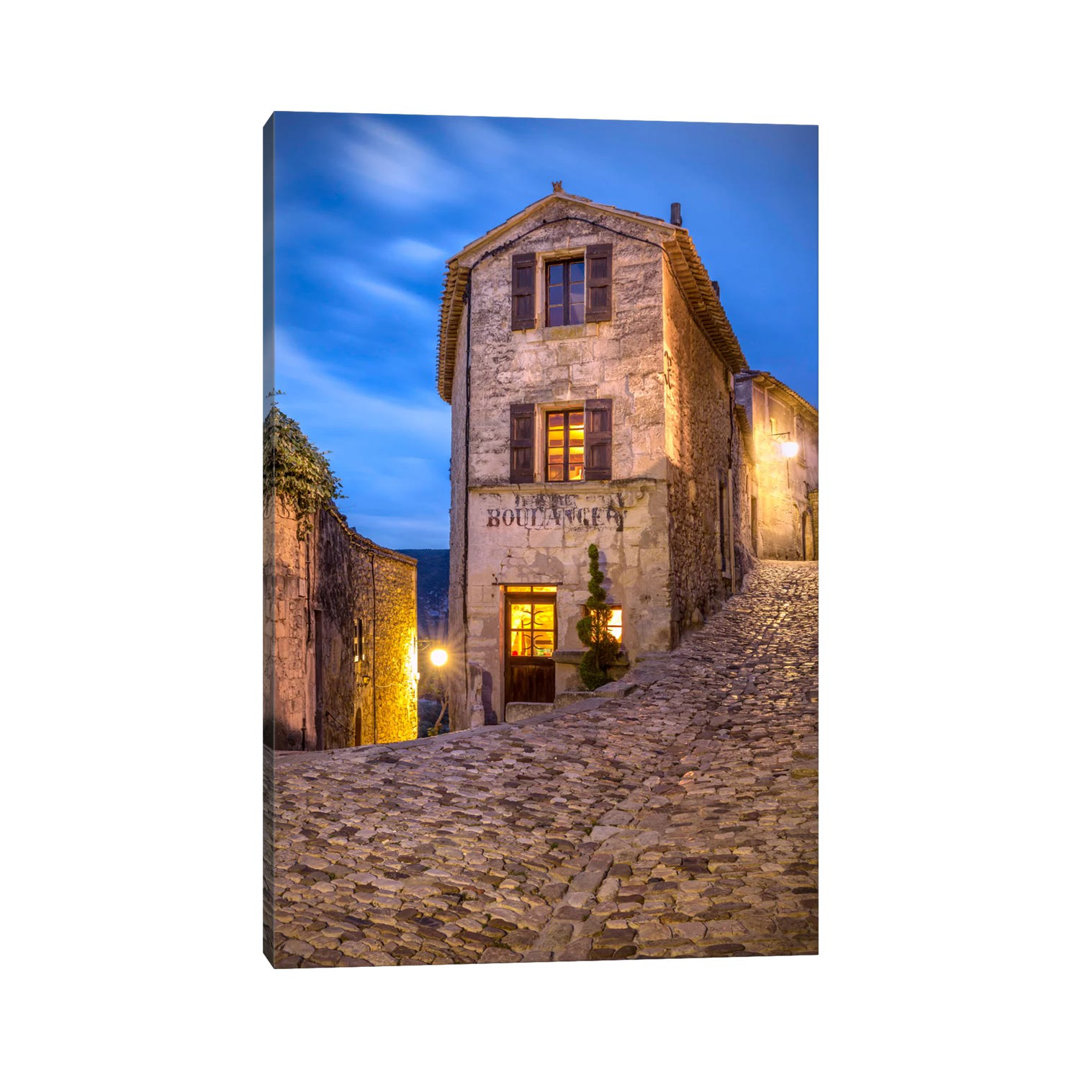 Lacoste Boulangerie, Lacoste, France by Jim Nilsen - Wrapped Canvas Gallery-Wrapped Canvas Giclée