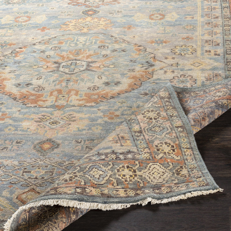 Tysheen Wool Oriental Indoor Rug, Rectangle 5'6" x 8'6"