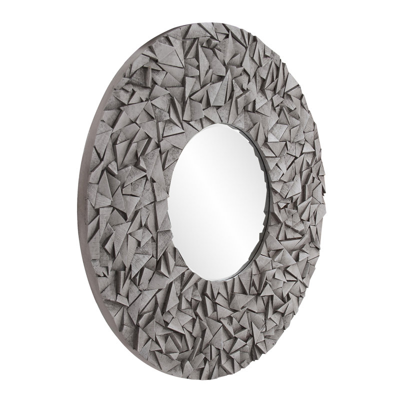 Hartzler Solid Wood Mirror, 38" x 38"