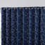 Panneaux de rideau brodé à motif floral occultant et isolant avec œillets Gilyard-30592701-30592702