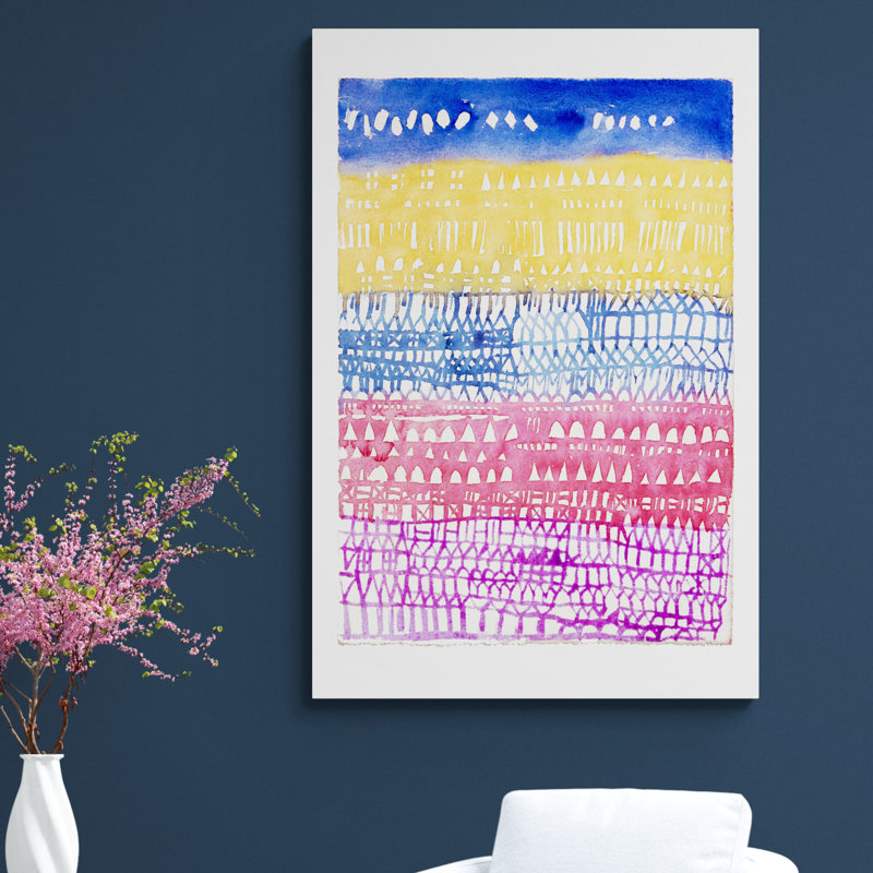 Strawberry by Paul Klee - Wrapped Canvas Print, 81cm H x 61cm W x 5cm D