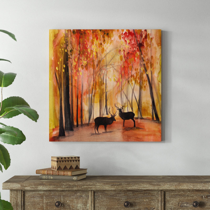 Christine Lindstrom - Wrapped Canvas Painting, 81cm H x 81cm W x 3.81cm D