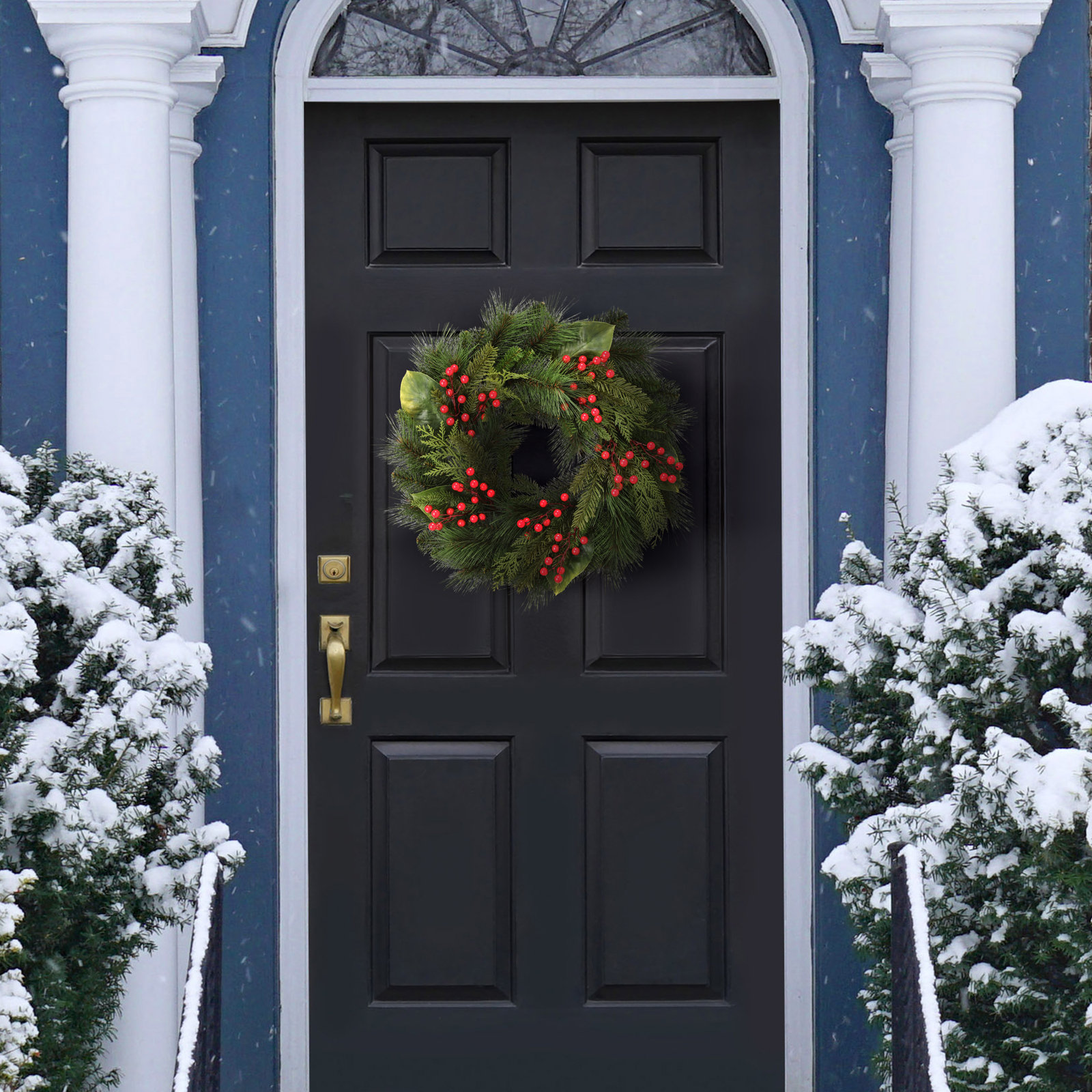 24" Pine Wreath
