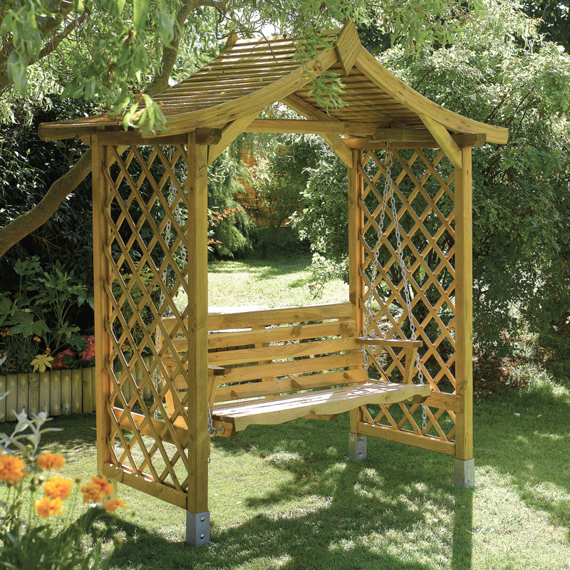 Rowlinson Dartmouth Swing Seat Arbour