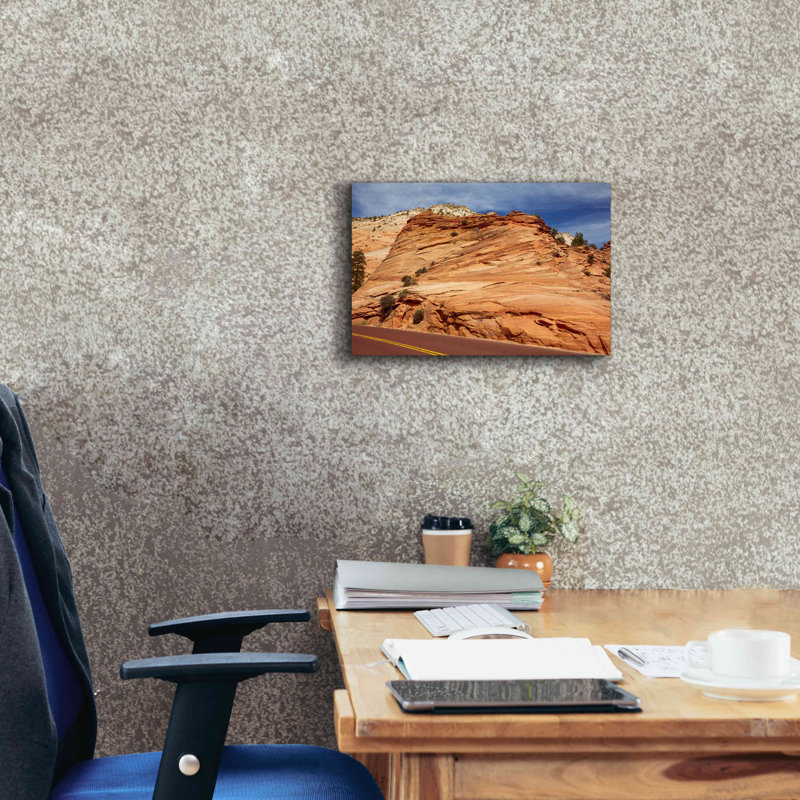 Utah 5 - Photographie sur toile tendue, H 12 po x l 18 po x P 0,75 po