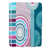 Light Blue/Pink/White Abstract/Geometric Shapes sélectionné