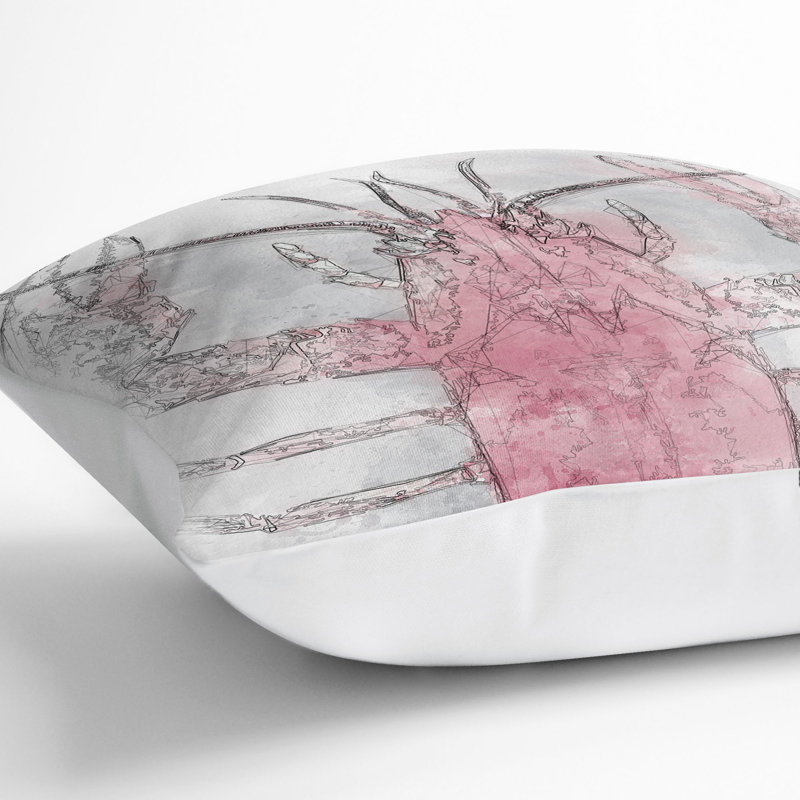 Square Throw Cushion, 40cm H x 40cm W x 15cm D, White
