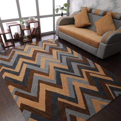 Tapis en laine touffeté à la main Chever