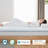 Memory Foam Mattress Topper With Anti-Slip Bottom-378687931