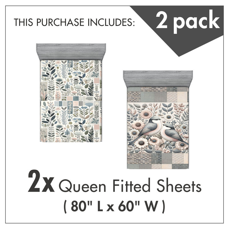 Microfiber Spring Fitted Sheet, Queen Fitted Sheet