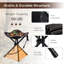 Ensemble de 2 tabourets de chasse pliables Arlmont & Co.