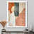 White Picture Framed
