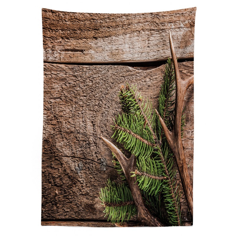 Antlers Tablecloth, 84" L x 60" W