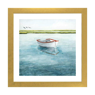 Anchored Bay II par Grace Popp - reproduction d'art