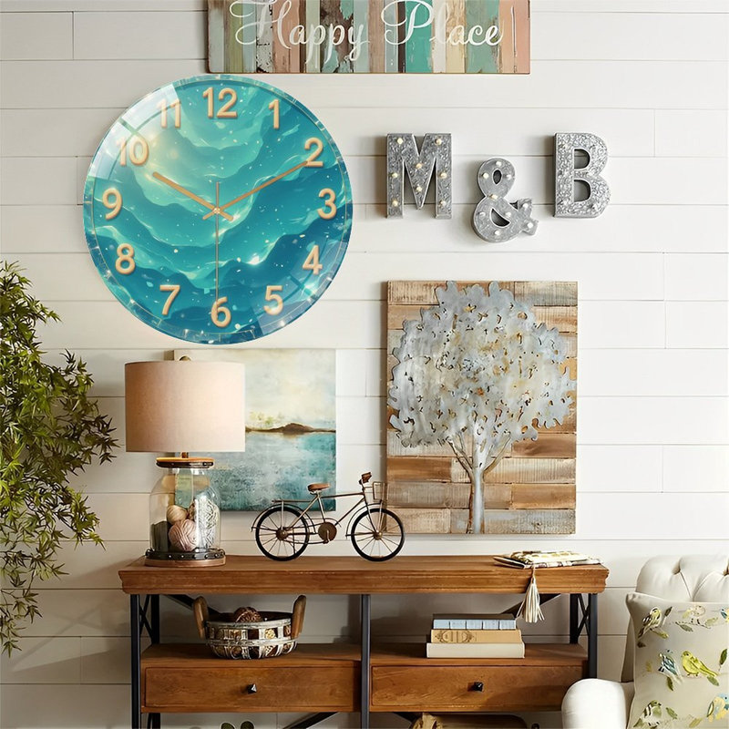 Horloge murale 12 po