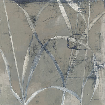 In The Garden II Gray by Kathrine Lovell - Wrapped Canvas Painting
