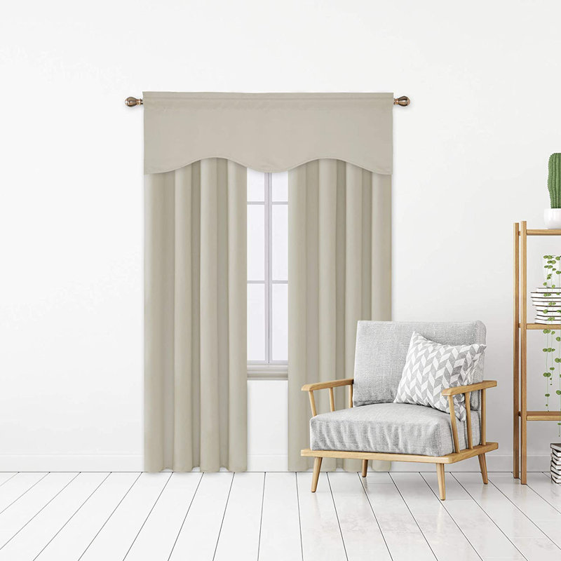 Jusleen Scalloped Window Pelmet