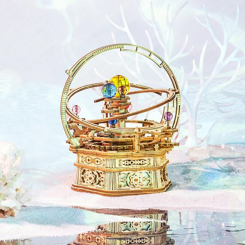 DIY 3D Music Box Puzzle - Starry Night 84pcs