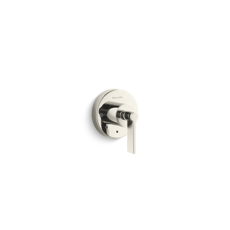 One™ Volume Control Trim, Lever Handle, Polished Nickel