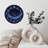 Galaxy Themed Clock