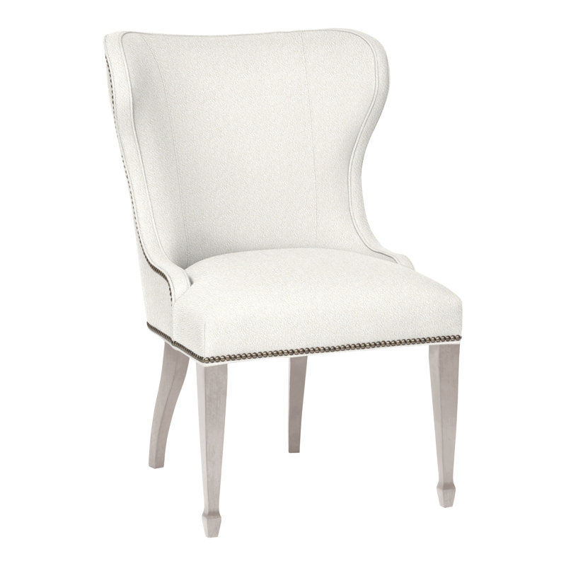 Chaise d'appoint Ava, Oui, Kennelly Snow, Gris tourterelle
