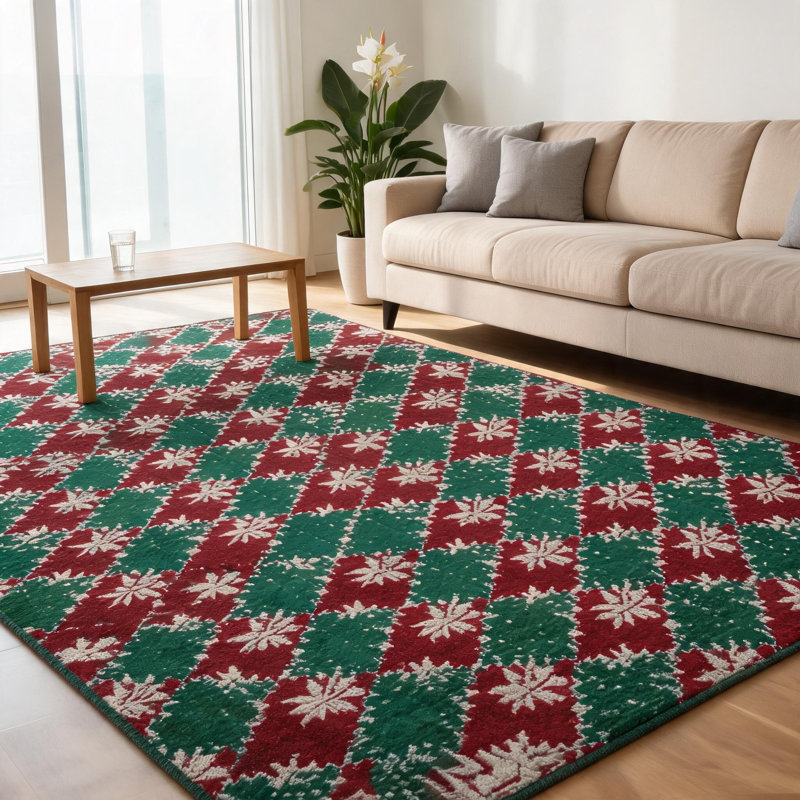 Area Rugs for Living Room Vintage Area Rug  Washable Soft Boho Carpet with Non-Slip Backing Modern  Design for , Bedroom, Dining Room, Nursery, Office, Farmhouse