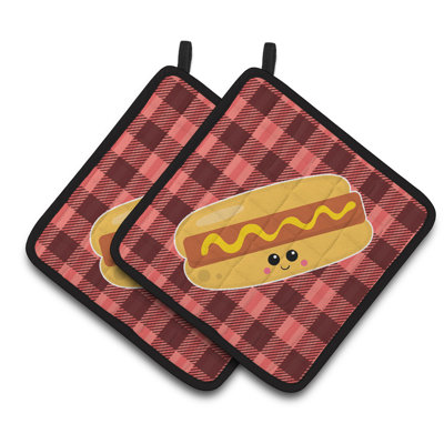 Caroline's Treasures Striped Polyester Potholder