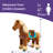 Cheval d'équitation brun modèle X-90993427