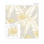 The Sojourn Floral Vinyl Peel & Stick Metallic Wallpaper Roll-783183115