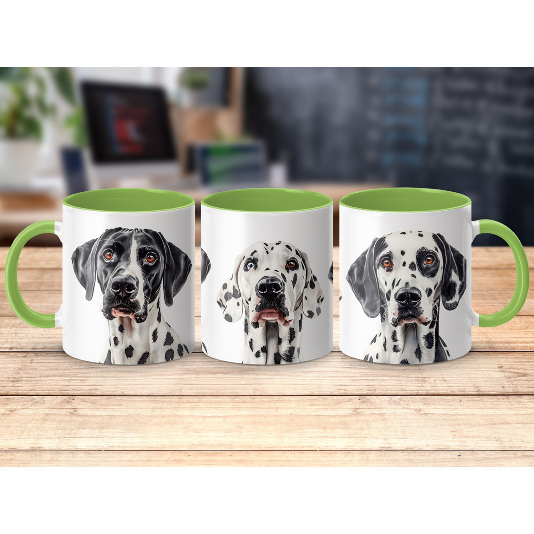 Set of 2 – Sweet Jagdterrier Puppy Dog Watercolor Art Design 11oz Coffee Mug