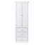 Armoire de rangement haute avec trois tiroirs-891354345