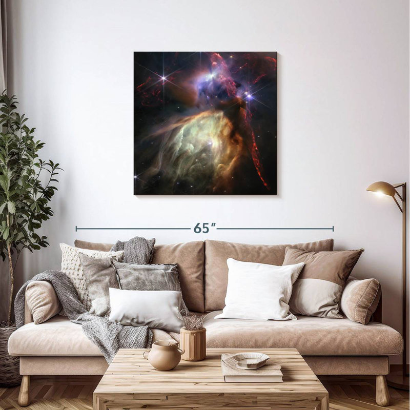Oberle Rho Ophiuchi, 36" H x 36" W