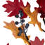 Faux Cranberry/Leaf Branch
