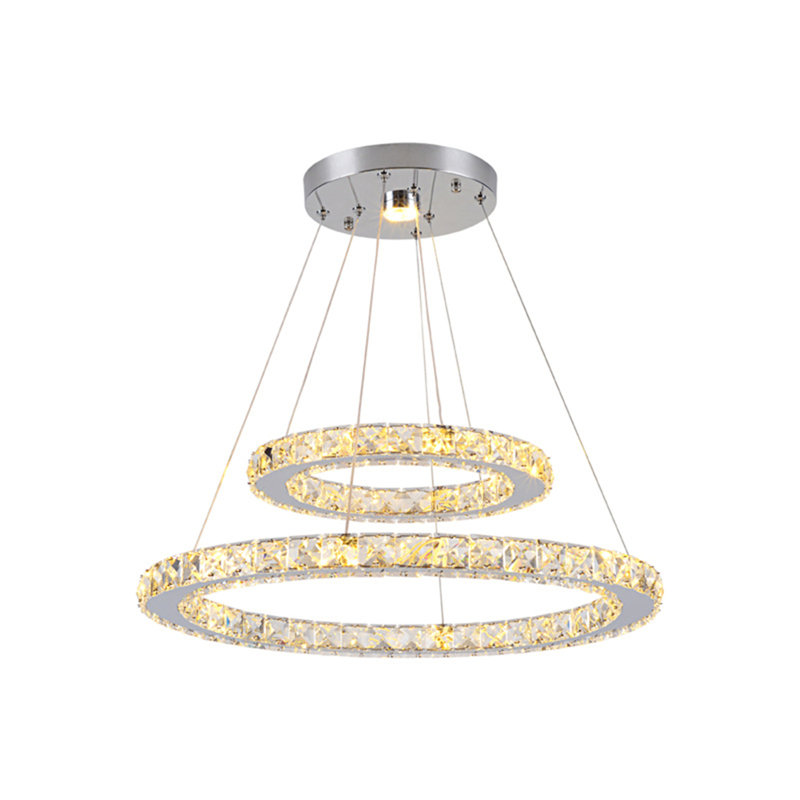 Silvana 2 - Light Chandelier, Warm Yellow