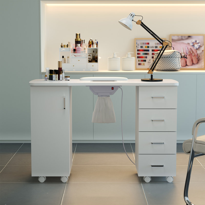 Wood Makeup Organizer