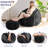 Giant Corduroy Bean Bag Chair With Ottoman Pumpkin-shaped Bean Bag Sofa With Footstool-1869910529