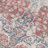 Amber Moroccan Machine Washable Red Area Rug-1640320891