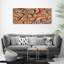 A Swirling Pattern - Wrapped Canvas Print