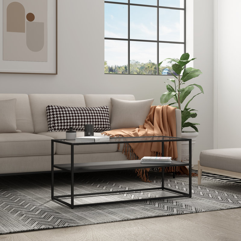 Marliene Frame Coffee Table with Storage