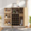 Armoire à vin avec rangement 31,5 "Home Bar