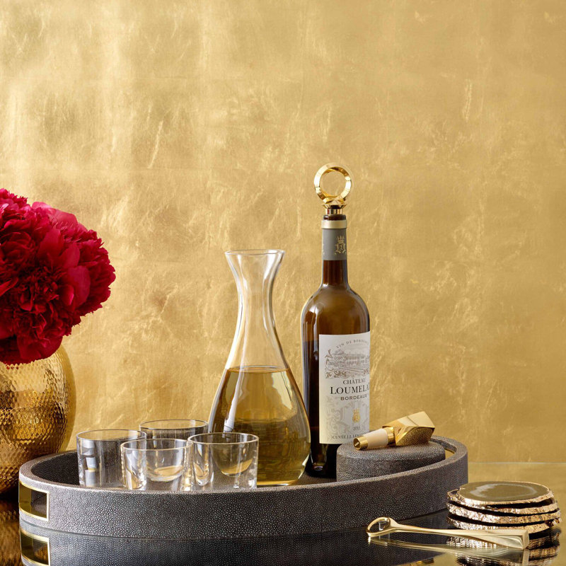 Goldtone Metallic Luxurious Bottle Stopper