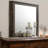 Elettra Rustic Walnut Finish Mirror
