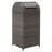 Toby Wicker Swing Top Outdoor Trash/Recycling Bins - 25 Gallons-59529573